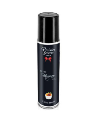 Huile de massage comestible crème brûlée 59ml 